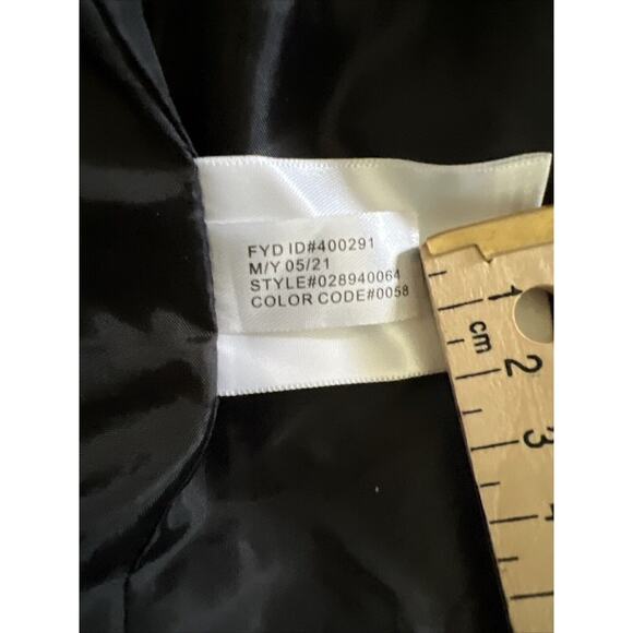 Express Wool Long Black Coat XL EUC Style# 028940064 - Picture 5 of 6